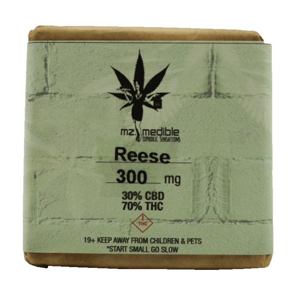 Mz Medibles – Reese Bar – 300mg | WhitePalm Canada