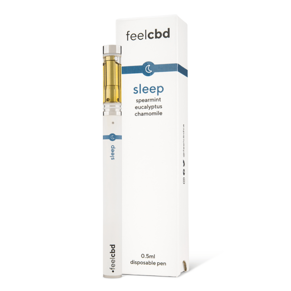 FeelCBD – Sleep – Disposable CBD Vape Pen 0.5ml | WhitePalm Canada