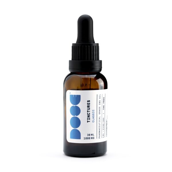 Dose – CBD Tinctures – Classic – 1000mg CBD | WhitePalm Canada