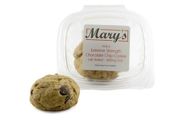 Mary’s Medibles – Extreme Strength Chocolate Chip Cookie – 300mg THC (Indica) | WhitePalm Canada