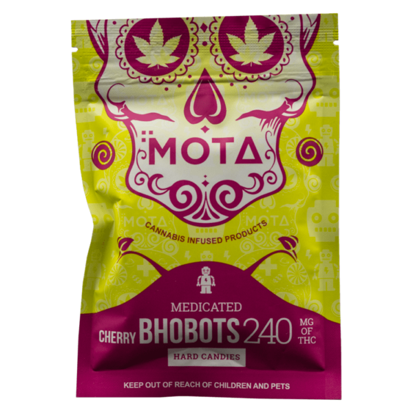 MOTA Edibles – BHO Bots – Cherry – 240mg THC | WhitePalm Canada