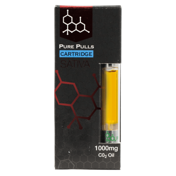 Pure Pulls – CO2 Oil Refill Cart – Sativa 1ml | WhitePalm Canada