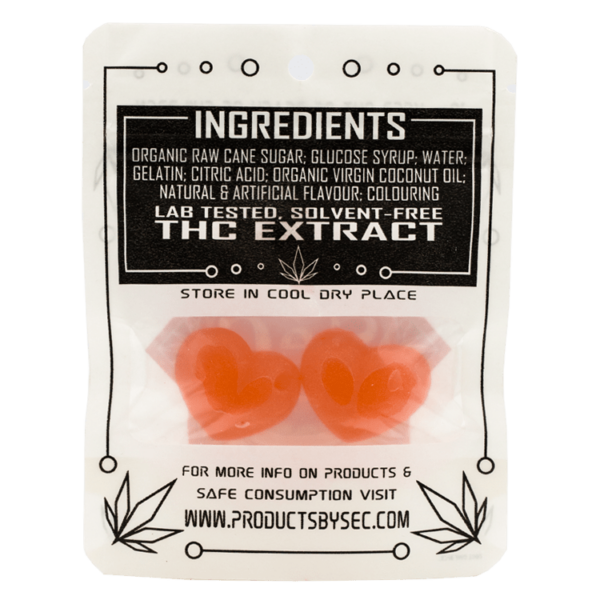 SEC – Hearts- 50mg THC | WhitePalm Canada