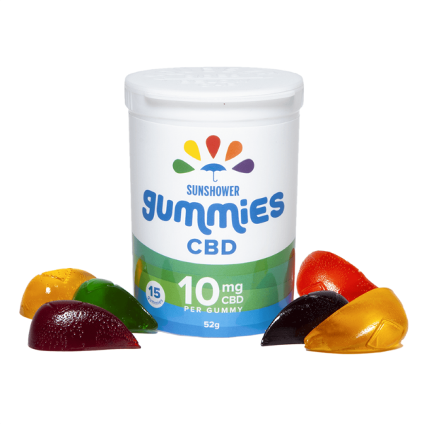 Baked Edibles – Sunshower Gummies CBD – 10mg | WhitePalm Canada