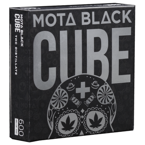 MOTA Black Cube – 600mg THC Milk Chocolate Cube | WhitePalm Canada