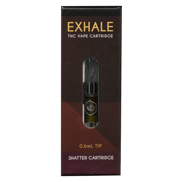 XO Exhale – Liquid Shatter Refill Cartridge – Durban Poison 0.6ml | WhitePalm Canada