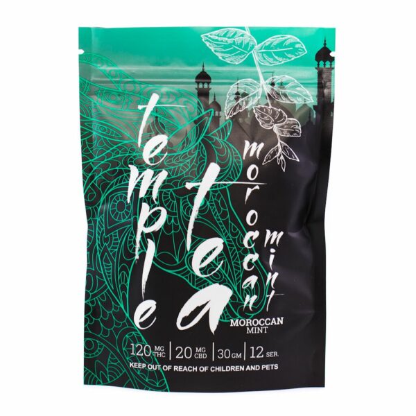 Temple Tea – Moroccan Mint – 120mg THC | WhitePalm Canada