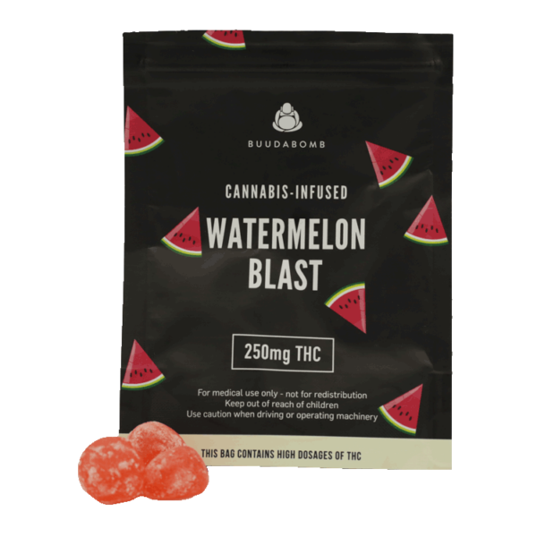 Buudabomb – Watermelon Blast – 250mg | WhitePalm Canada