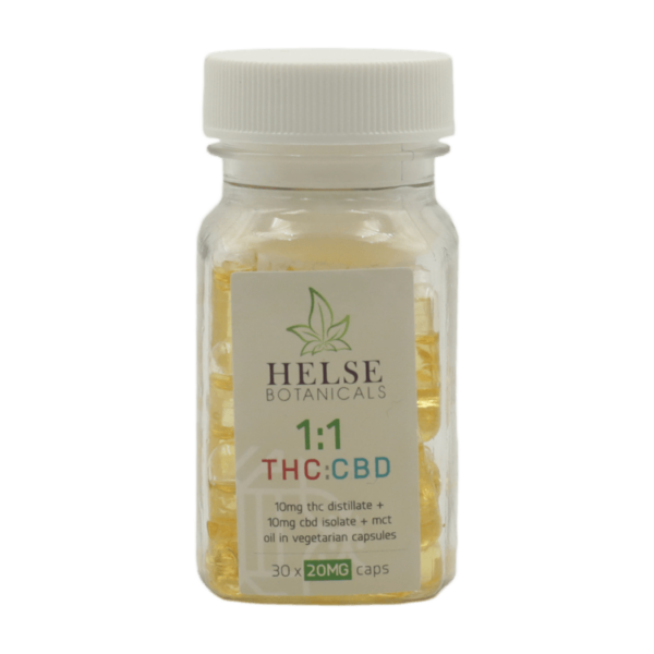 Helse Botanicals – 1:1 THC/CBD Capsules | WhitePalm Canada