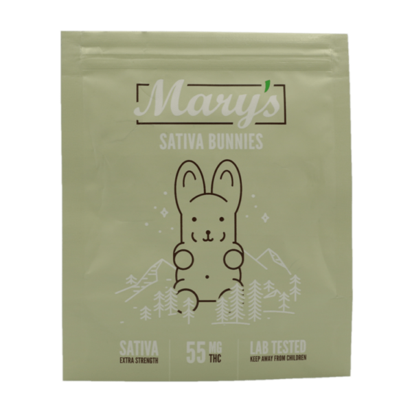 Mary’s Medibles – Sativa Bunnies – Extra Strength – 55mg | WhitePalm Canada