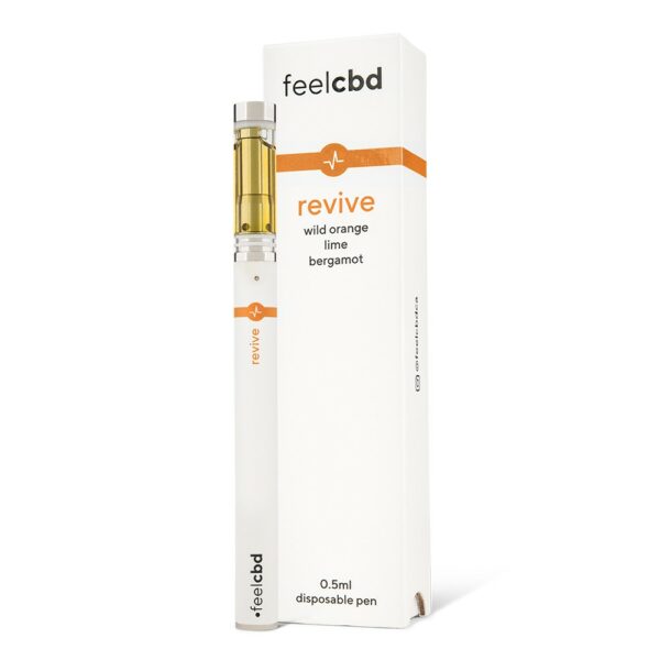 FeelCBD – Revive – Dispsable CBD Vape Pen 0.5ml | WhitePalm Canada