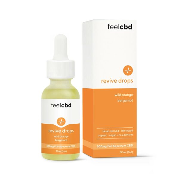 FeelCBD – Revive Drops – CBD Tincture 300mg | WhitePalm Canada