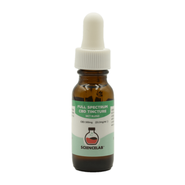 Sciencelab – Full Spectrum CBD Tincture – 500mg | WhitePalm Canada