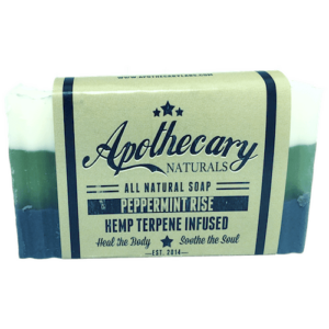 Apothecary Naturals – Body Soap – Peppermint Rise 100g | WhitePalm Canada