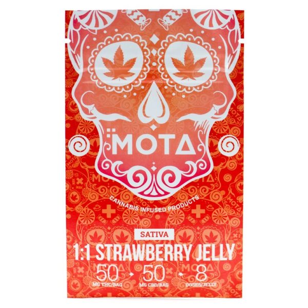 Mota – White Cube CBD – Strawberries & Cream – 180mg CBD | WhitePalm Canada