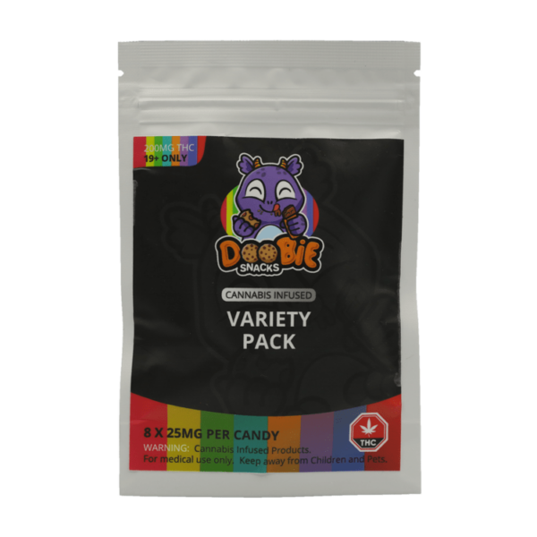 Doobie Snacks – CBD Sour Gummy Bears – 150mg CBD | WhitePalm Canada