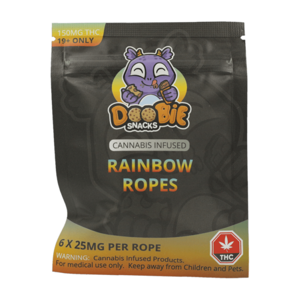 Doobie Snacks – Blue Raspberry – 200mg THC | WhitePalm Canada