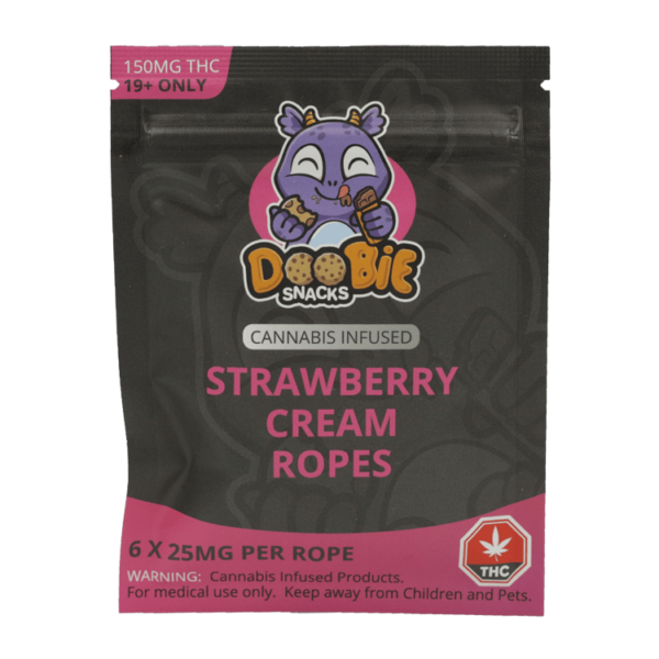 Doobie Snacks – Blue Raspberry – 200mg THC | WhitePalm Canada