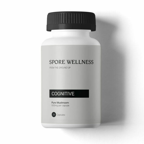 Spore Wellness – Microdose Capsules – Cognitive – 25 Capsules (500mg per cap) | WhitePalm Canada