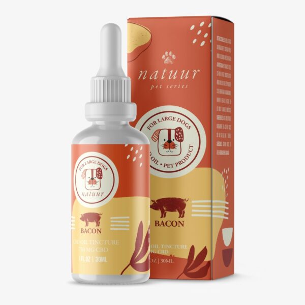 Natuur – Pet Series – CBD Oil For Small Dogs – Bacon Flavour – 125mg | WhitePalm Canada