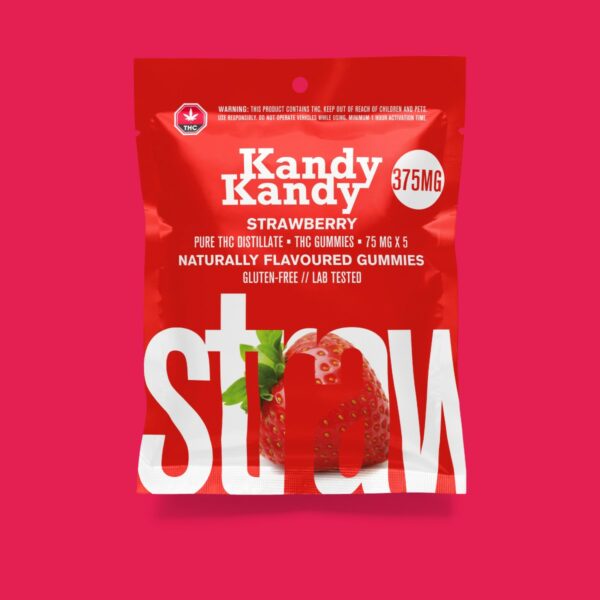 Kandy Kandy – Strawberry Gummies | WhitePalm Canada