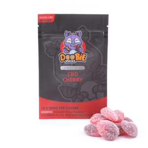 Doobie Snacks – CBD Cherry Gummies – 500mg CBD | WhitePalm Canada