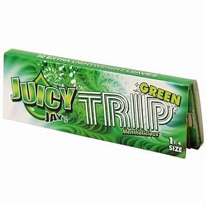 Juicy Jay’s – Hemp Papers (1.25 inch) – Green Trip | WhitePalm Canada