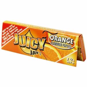 Juicy Jay’s – Hemp Papers (1.25 inch) – Orange | WhitePalm Canada